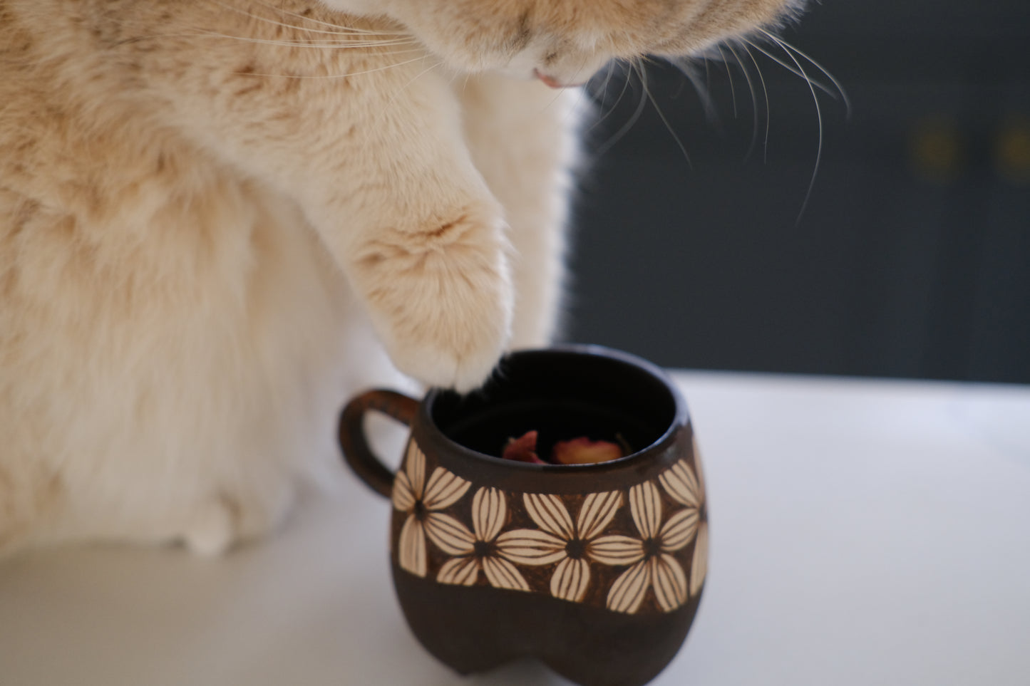 Cherry Blossom Tea Cup