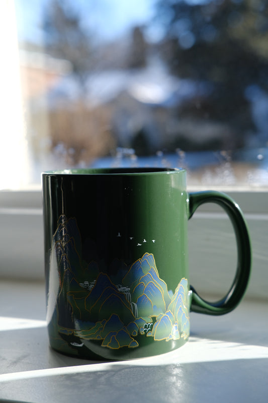Color-Changed Green Mug