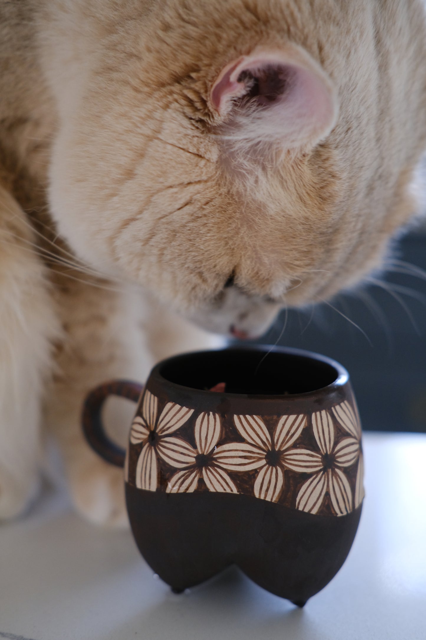 Cherry Blossom Tea Cup